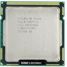 Procesador Intel Core i5 650 GHz 4M SLBLK SLBTJ, ordenador, CPU