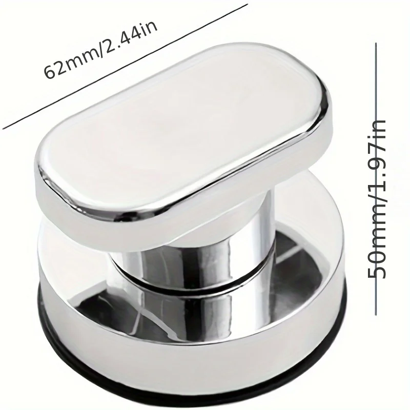 Door Knobs Cabinet Drawer Knobs Handle Drawer Push Pull Suitable for Sliding Door Glass Door Cabinet Door Without Drilling Easy to Install