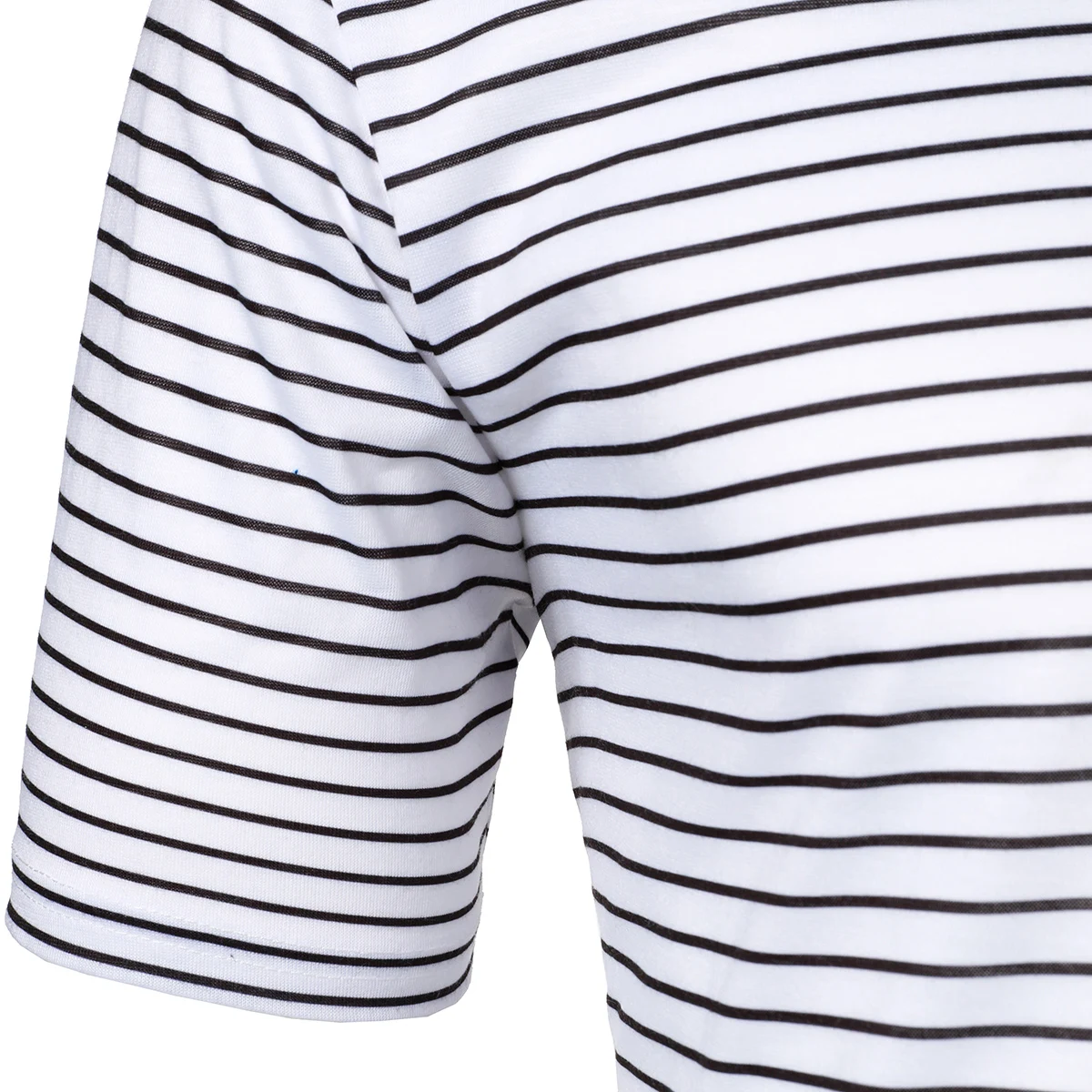 Men Short Sleeve Polo Shirt Contrast Stripe Black Striped Men Top Trending Casual Street Men Lapel Polo Shirt 11 Sb912b3e7f1e2414db0d96b98e01d86f0d