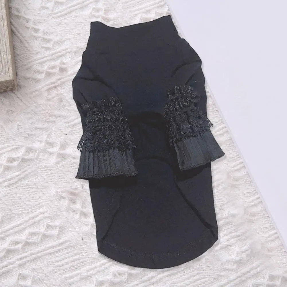 

Comfortable Pet Wear Elegant Lace Long Sleeve Pet Shirt Comfortable Dog Pullover Exquisite Pet Supplies for Small Dogs High Pet