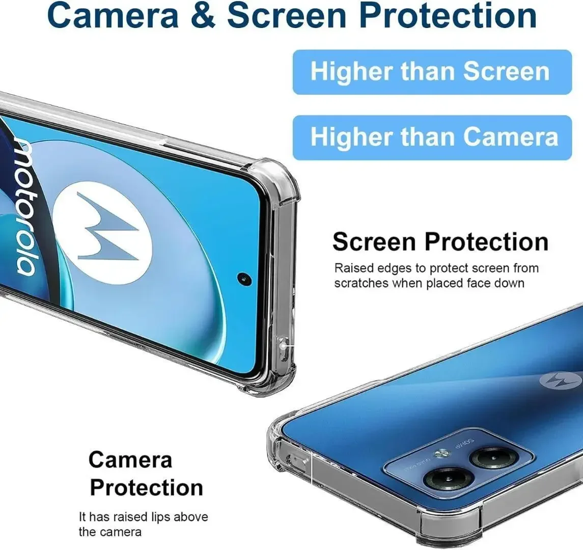 Transparent Shockproof Protective Clear Phone Case Cover