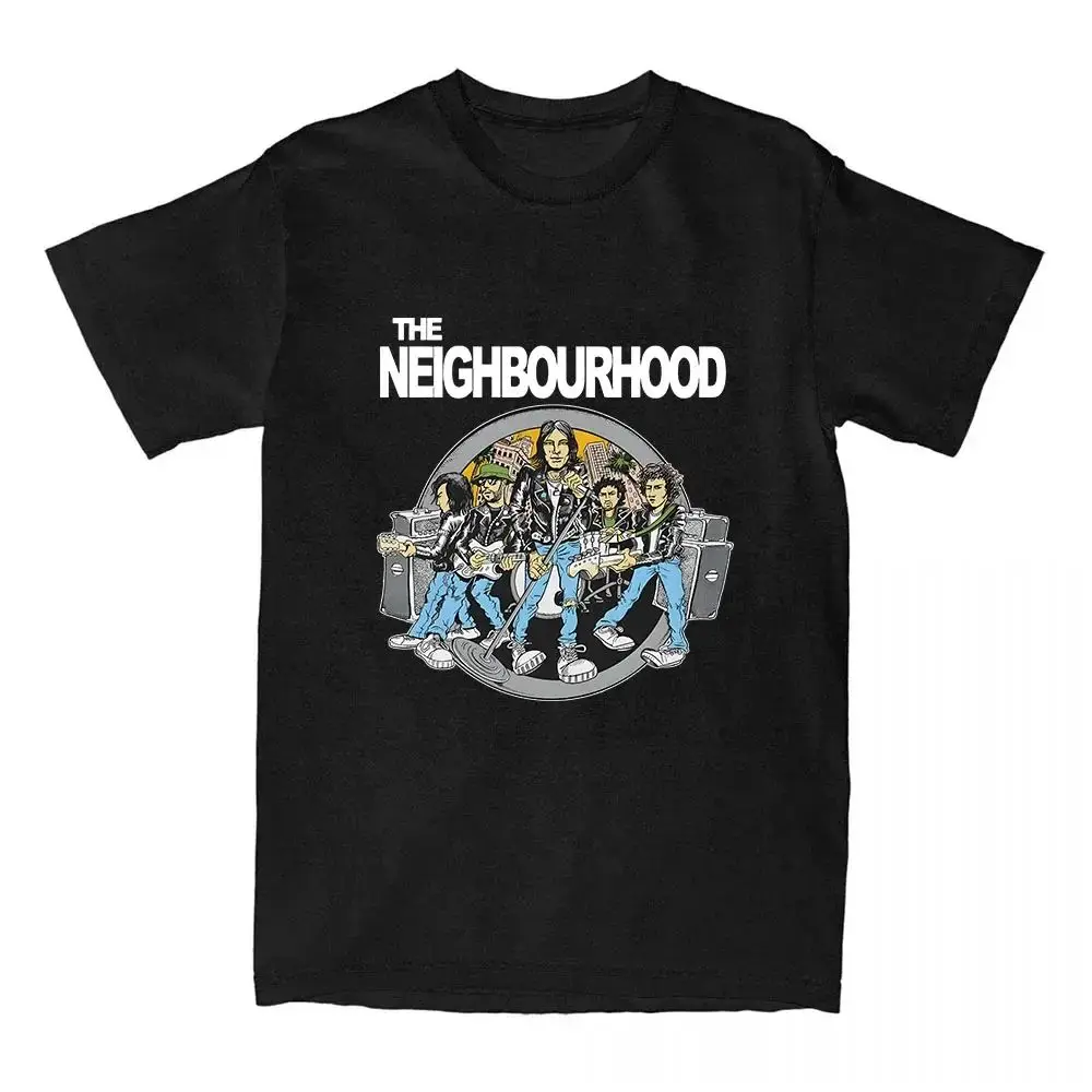 The Neighborhood NBHD Band Printing T-shirt Cotton High Quality Women/Men Tshirts Ropa Mujer Casual Short Sleeve Tee-shirt Male 2