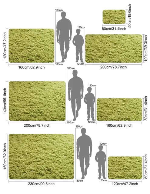Fluffy Plush Area Rug 6