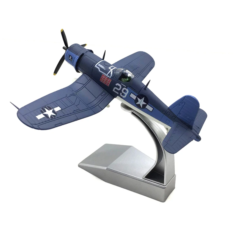 JASON TUTU 1/72 Scale U.S. Navy F4U pirate carrier-based land-based fighter alloy military aircraft model finished product Drop