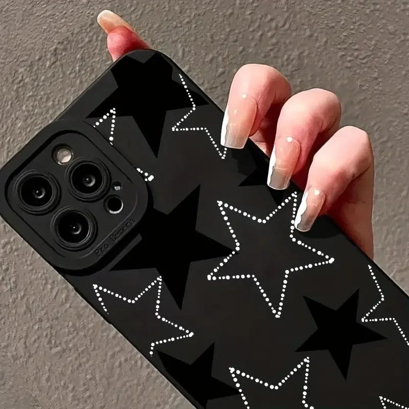 Fünfzackiger Stern-Schutzhülle für Xiaomi Redmi Note 14 13 12 Pro Plus 12S 11S 11 10S Redmi 12 13C Weiche Silikonhülle – Detail 4