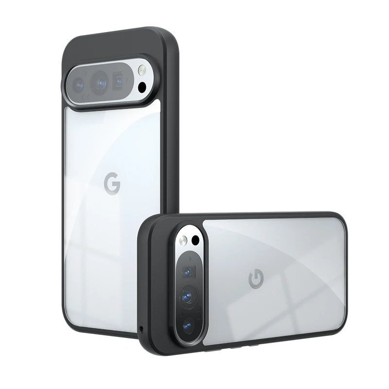 Luxury Armor Matte Clear Shockproof Bumper Case