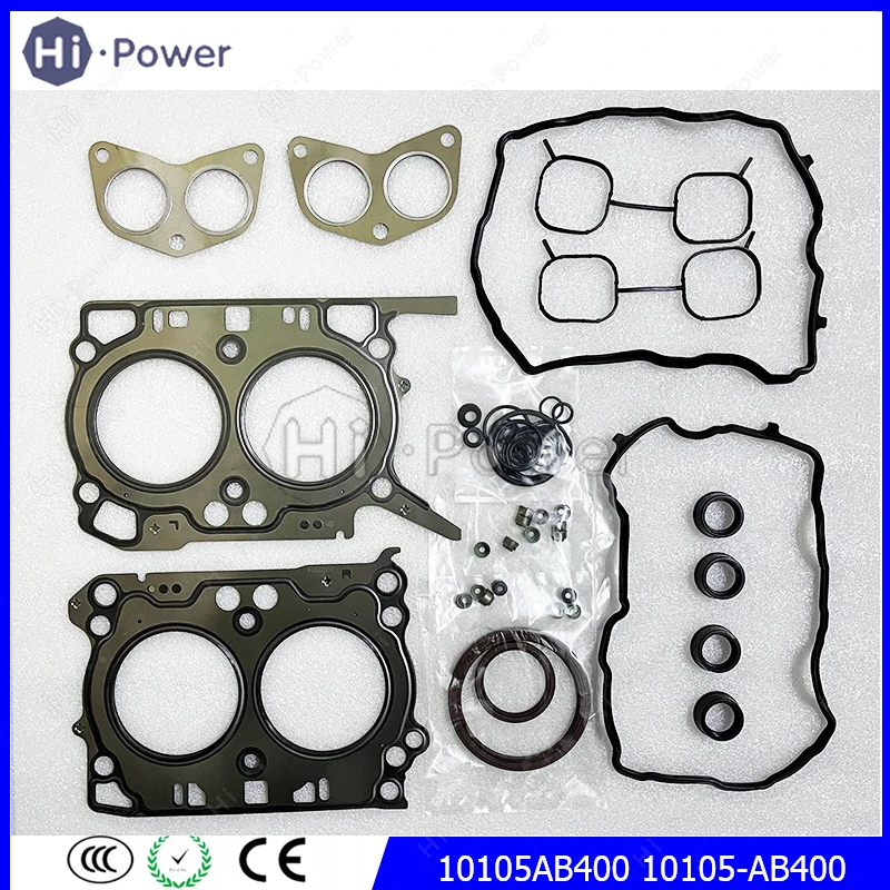 10105AB400 10105-AB400 FB20 FA20 Engine Full Gasket Set repair kit engine gasket set engine rebuilding parts for SUBARU Forester 2.0I/X/XS 2011-2012SJ2.0 Car Overhaul Kit