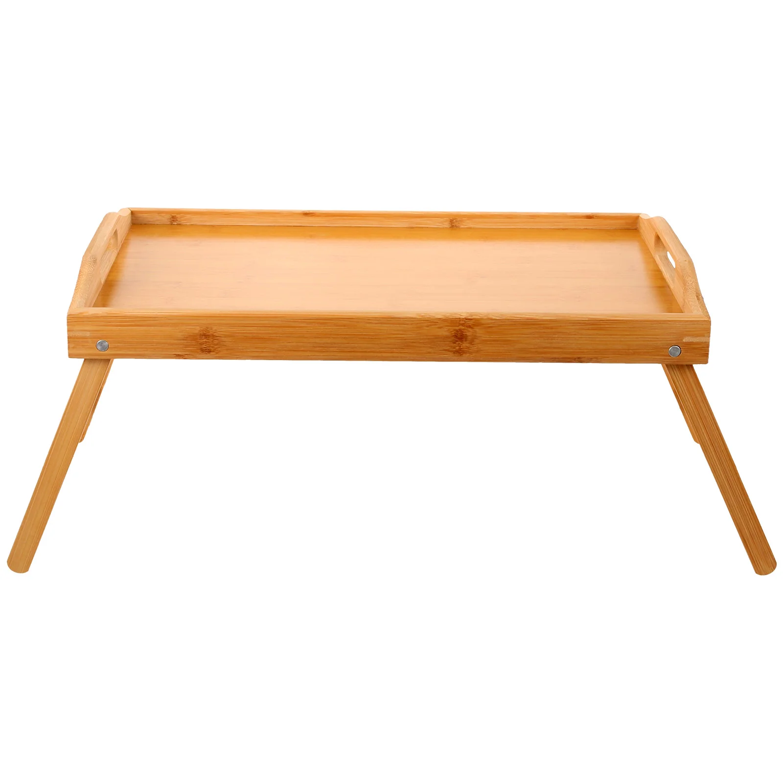 

Mini Wooden Table Rectangular Folding Bed Table Small Bed Desk Portable Folding Desk Breakfast Serving Tray Coffee Table Home