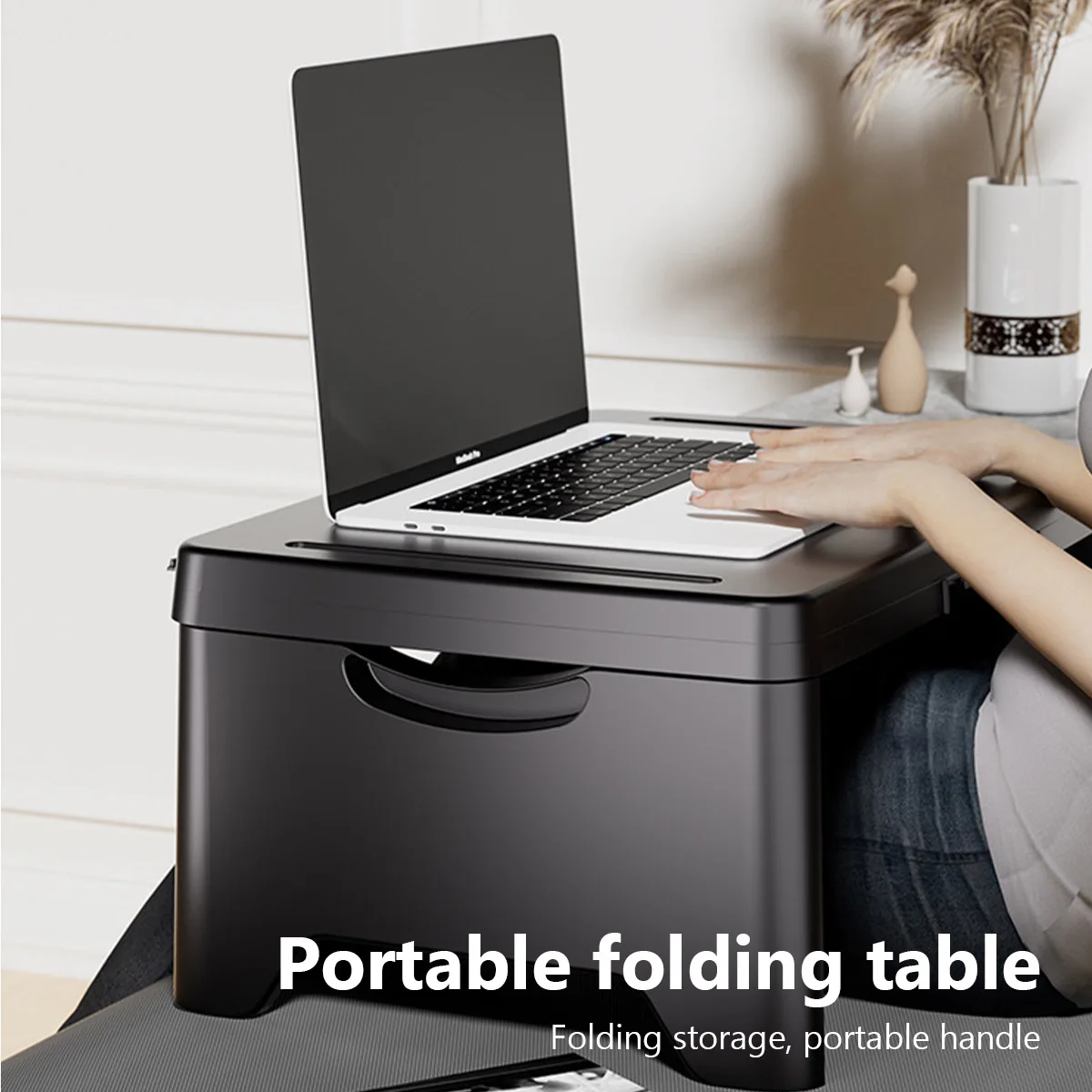Portable Laptop Desk Foldable Working Table Notebook Computer Holder Car Living Room Sofa Reading Homework Desk TV Plays Holder 2