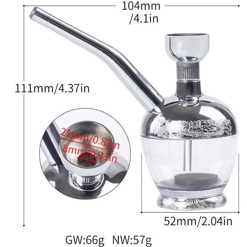 Home Filter Mini Hookah Filter Shisha Water Smoking Pipe Tar Tobacco Cigarette Cigar Risn Material Tube Holder 1pc smoking pipe filters,smoking pipe,hookah water pipe