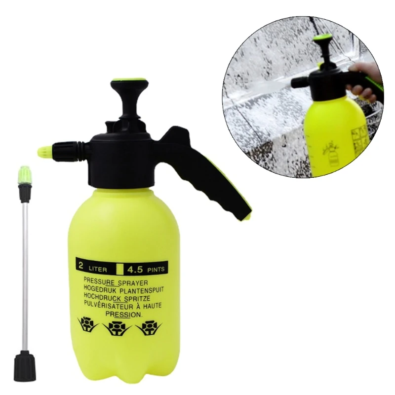 

Water Sprayer Handheld Air Pressure Nozzle Wash Watering Can Outdoor