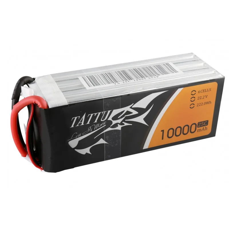 UAV 드론 배터리 10Ah 6S Lipo, 멀티콥터 및 헬리콥터용