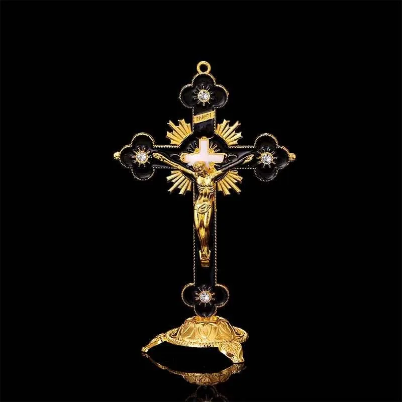 Cross Crucifix Jesus Crucifix Sculpture Catholic Statue Church Decoration
