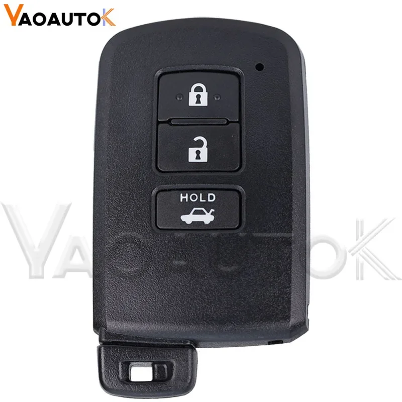 Smart Key Shell Case with Insert Key Remote Housing Cover