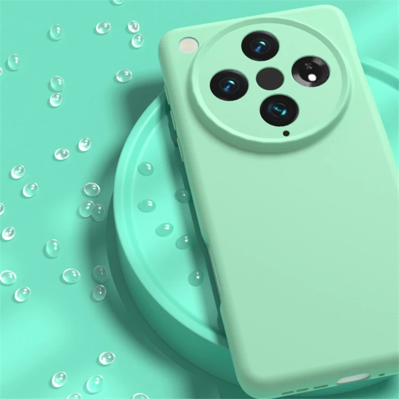 Wireless Charging Soft Liquid Silicone Magnetic Slim Phone Case - Protective Cover