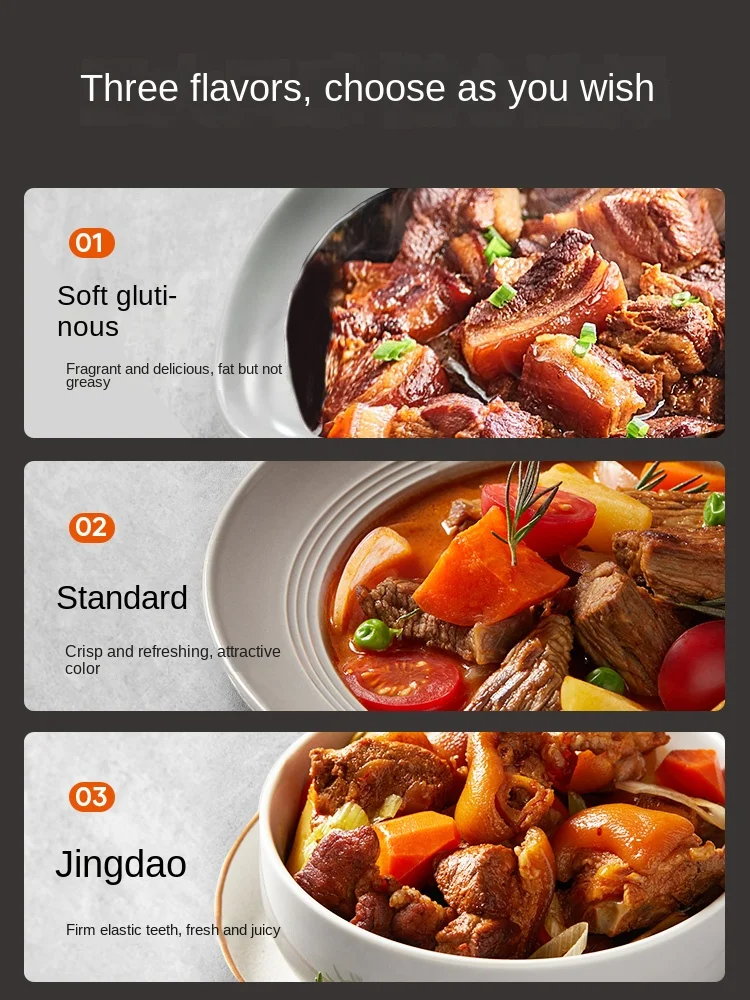 220V SUPOR Electric Pressure Cooker All-in-One Automatic Cooker Pressure Steamer Stewpot and Rice Cooker