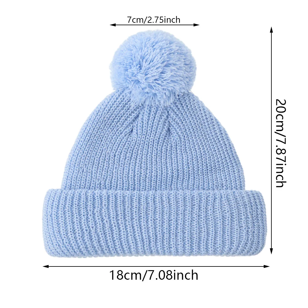 Infant Pom Knit Beanie 3