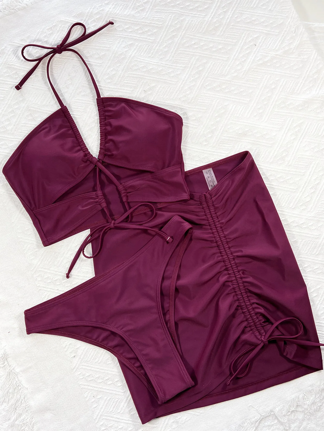 High Waist Bikini Woman Fashion Swimsuit Women 2 Pieces Bikinis Set Classic Womens Swimsuits Classic Swimwear L