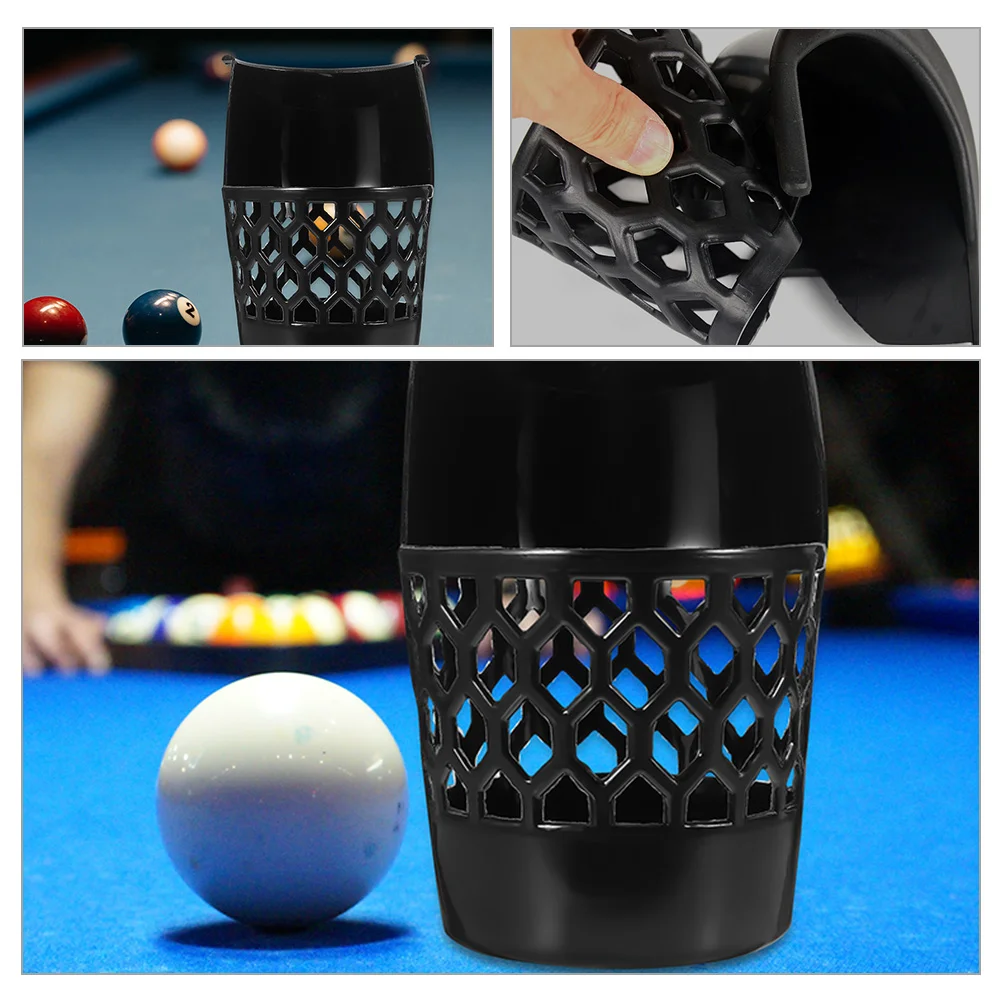 6 Pcs Pool Table Pocket Replacement Parts Billiards Drop Pockets Liner Storage Holder Accessories Durable PP Material Snooker