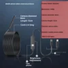 Female gynecological colposcopy, visual camera, vaginal examination, private self pickup, cervical internal examination instrume 5