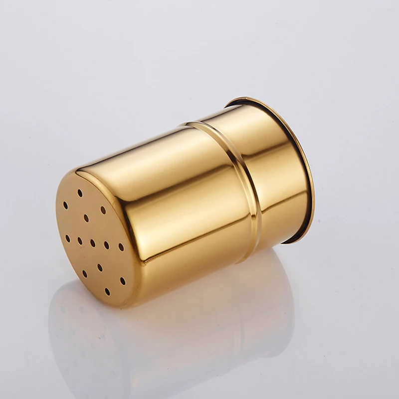 Stainless Steel Toilet Brush Set Gold Toilet Cleaning Brush for Bathroom Household Cleaning Tool Wc Cleaner Bathroom Accessories