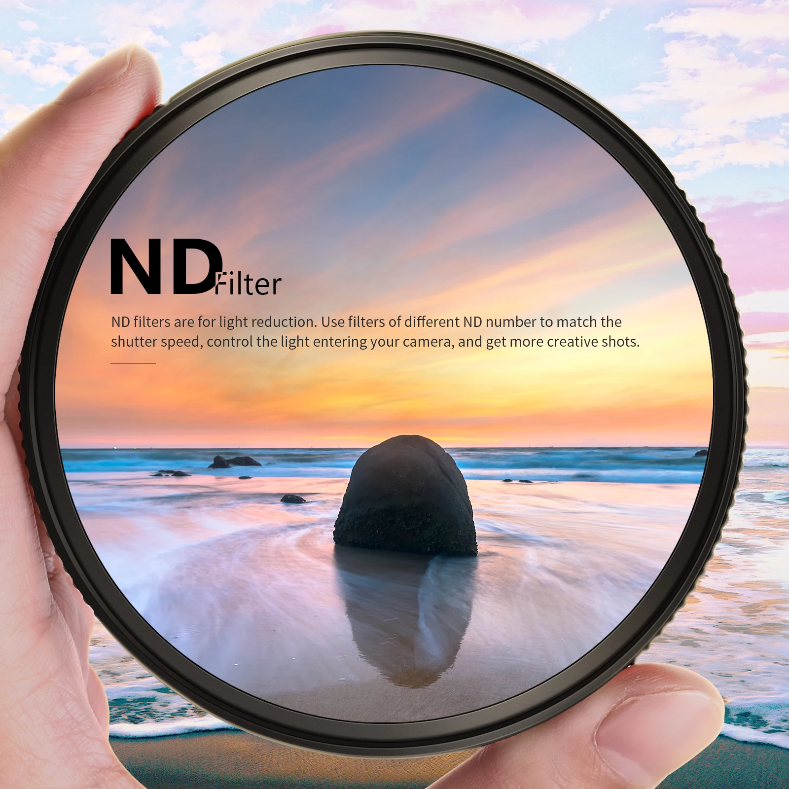 40.5mm ND Filter ND1000 10 Stops Neutral Density Filter Multi Layer Nano Coated/