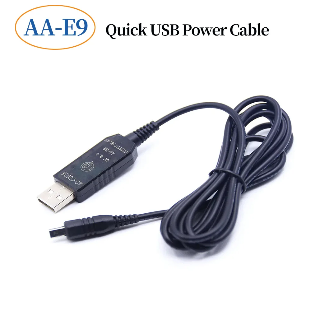 AA-E9 E8 삼성 보조배터리 USB DC 케이블 AA-E8 AA-E7 AA-E6A AD44-00101A 00091A VP-DX200(I) VP-DX2050 VP-DC175WB