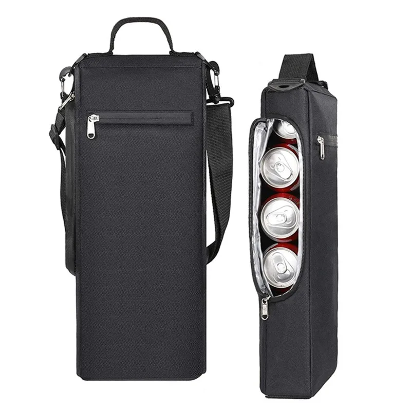Borsa termica refrigerata portatile per vino, birra, bevande, isolamento, scatola di immagazzinaggio, tracolla, borsa da golf, picnic, per tenere al caldo_voghion.com