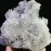 Newly Discovered Transparent Natural White Chrysanthemum Crystal Cluster Quartz Specimen 1