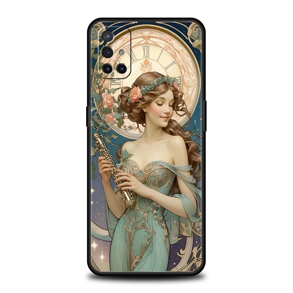 Alphonse Mucha Art Poster Soft TPU Phone Case Cover