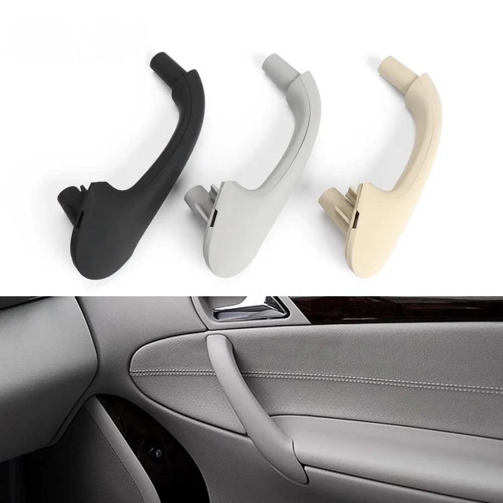 Upgraded Car Interior Accessories Door Pull Handle Replacement For Mercedes Benz W203 C Class 2000-2007 2038101551 for mercedes benz clc class coupe w203 2008 2011 car front door speaker cover trim speaker grille car interior parts