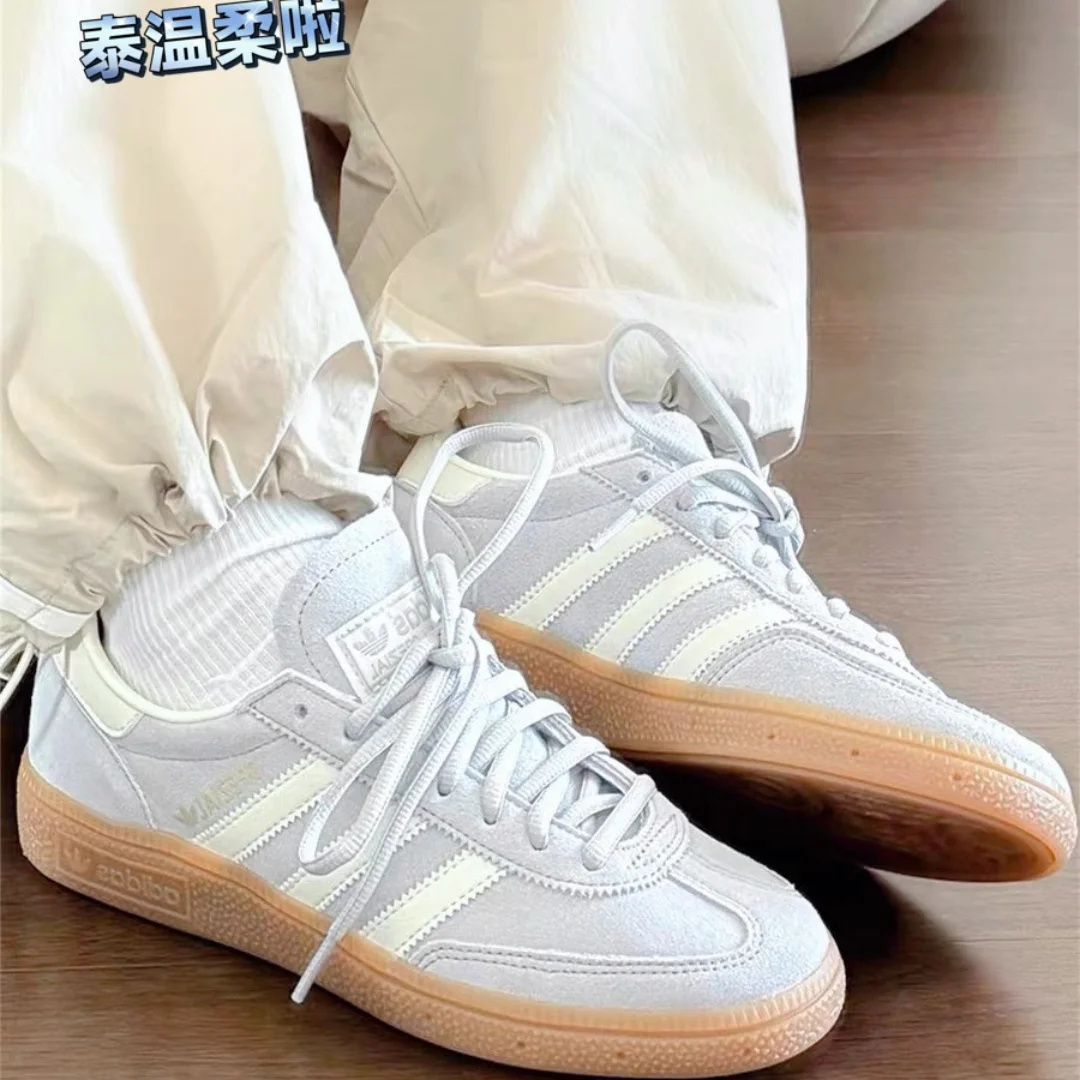 Adidas Original HANDBALL SPEZIAL LOW Men's and Women's Low Top Boardshorts Casual Shoes casual sneakers casual board shoes
