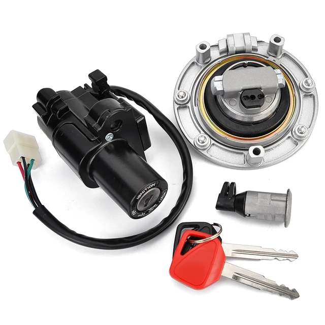 Compatible With CBR 600RR 2003 2004 2005 2006 オートバイ点火スイッチガスキャップカバー For CBR  600RR CBR600RR 2003 2004 2005 2006 1 セットオートバイ点火スイッチガスキャップ燃 バイク用キーシリンダー For CBR600RR  2003 2004 2005 2006 1 セットオートバイ ... バイク キーシリンダー CBR 1000RR 用 2004 2005 2006 2007 CBR 600RR 用 2003 2004