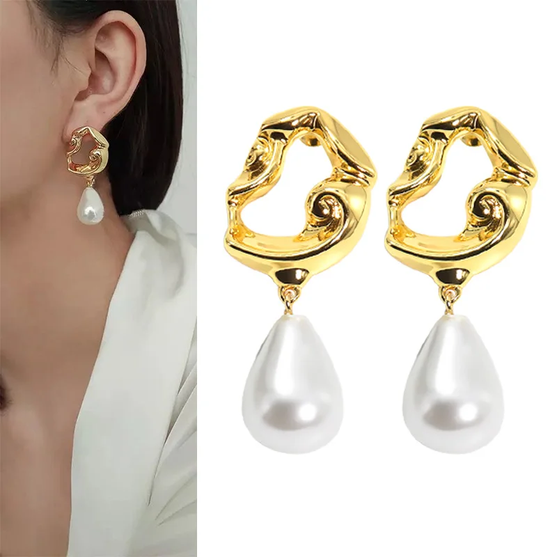 Drop Earrings 2022 Trend For Women New Fashion Gift Jewelry Pearl