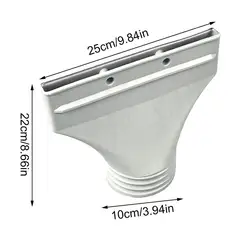 Universal AC Hose Connector Nozzle Vent Kit for Exhaust and Duct Seal (As shown)