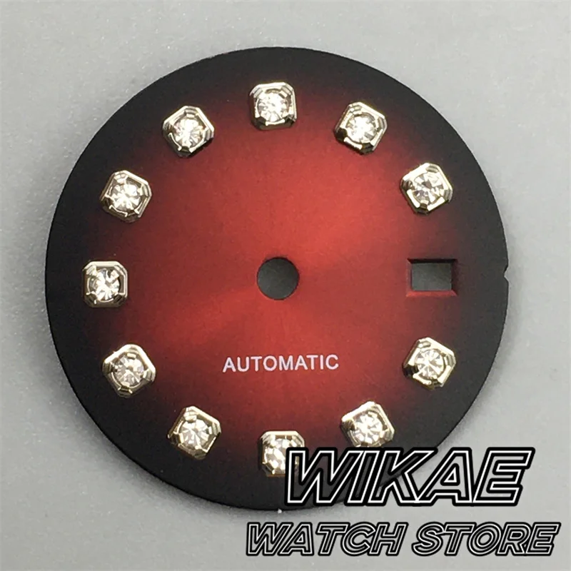 Sunburst White Mother of Pearl Watch Dial - Multi-Color Options for NH05 Movement Replacement Parts