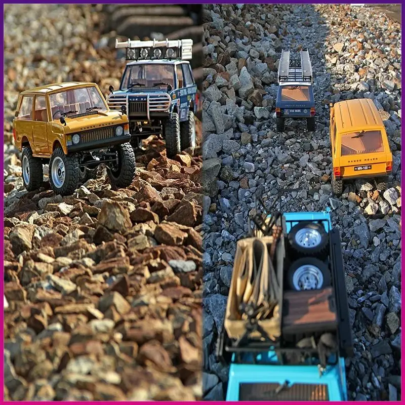 MN MODELl New MN168 NEW 1/12 Rc Car 4WD Remote Controlled Crawler Car Off Road Vehicle Full Proportion Climbing Car Toys Gift 2