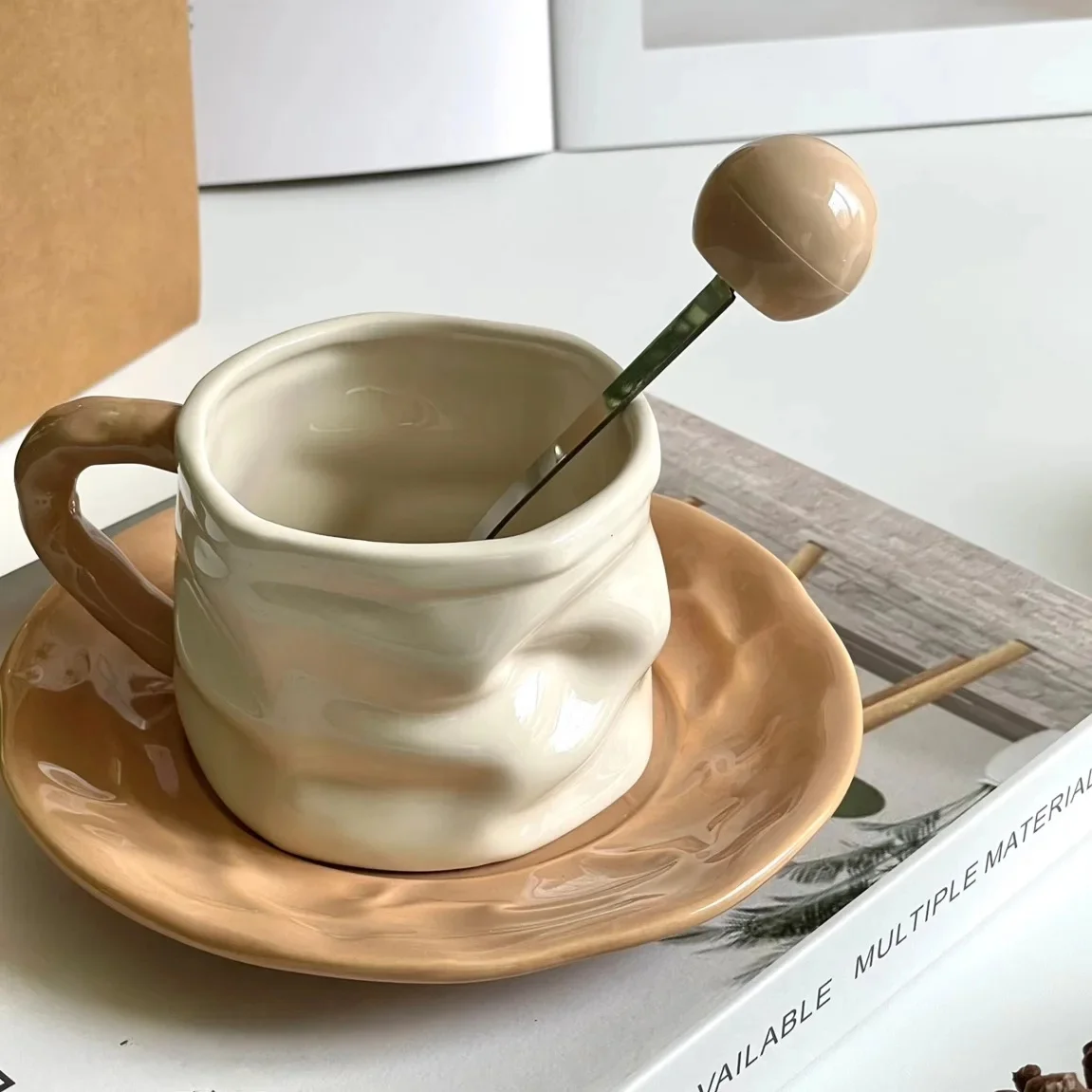 طقم فناجين قهوة فاخر