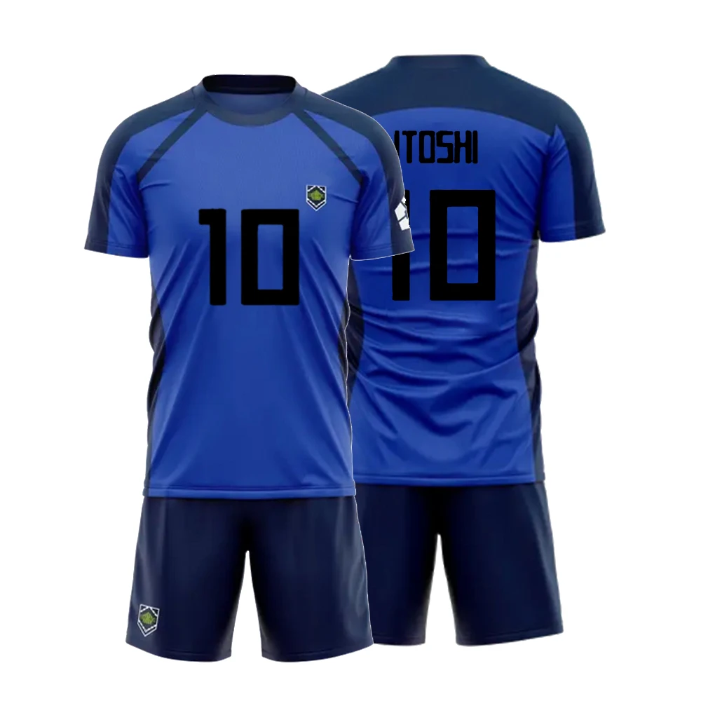 2024 New Anime Blue Lock Short Sleeve Set Futsal Football Pattern VL Replika T Shirt Sets Soccer Club Cosplay Unisex Jersey 4