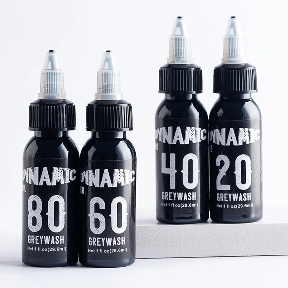 Co-Greywash Tattoo Ink Solution Dark Shade Greywash Made Hospital-Grade Water Filtered Distilled UV sterilized Pigment Ink