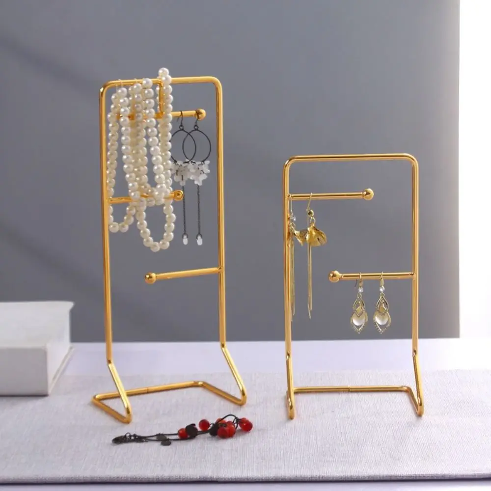 

Earring Hanger Metal Jewelry Display Stand Earring Rack Earring Holder Earring Storage Rack Alloy Fashion Accessories