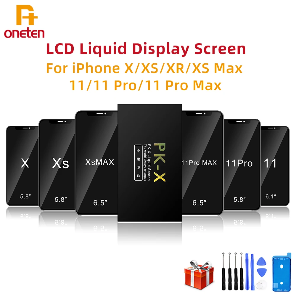 Display Iphone 11 Für IPhone XS LCD-Bildschirm Ersatz Für IPhone XS Bildschirm Ersatz A1920 A2097 A2098 A2099 A2100 LCD Display 3D Touch Digitizer Assembly 5,8 Zoll Iphone Xs Display Reparieren