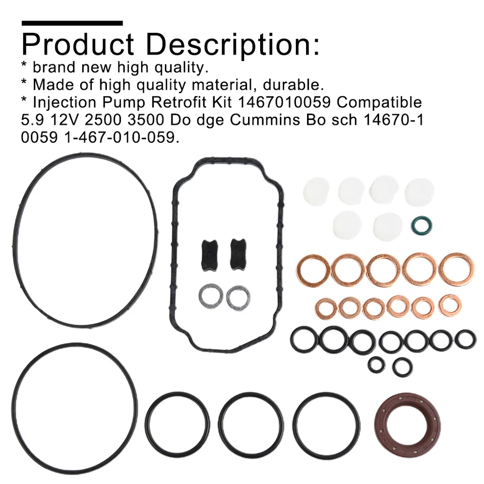 BOSCH VE PUMP Gasket repair kit for Peugeot 306 1.9D pump free