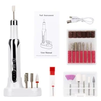 15000RPM Electric Nail Drill Machine USB Nail Polish Pen Manicure Tool Portable Nail File Milling Cutter Equipment For Salon usb 1