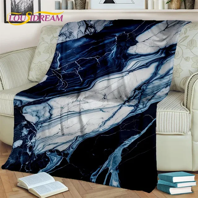 3D Marble Pattern Blanket 5