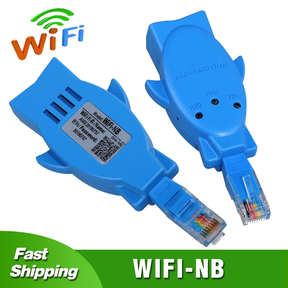 

WIFI-NB Wireless Programming Adapter For FUJI NB NJ NS N Series PLC Replace USB-CNV3 PLC Cable Communication Download Line