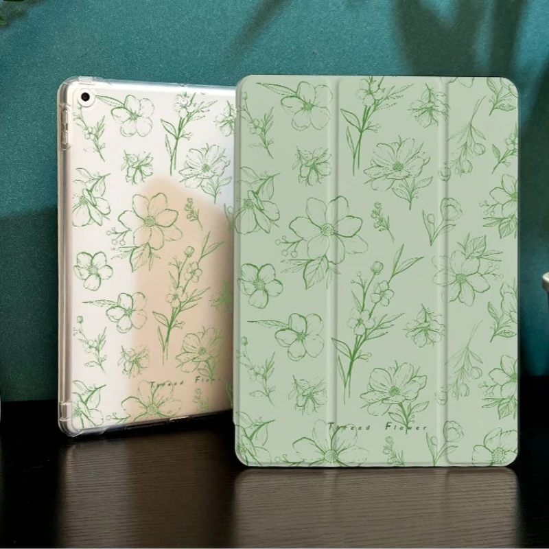 Blue Flower iPad Protective Case by Case  Accessories