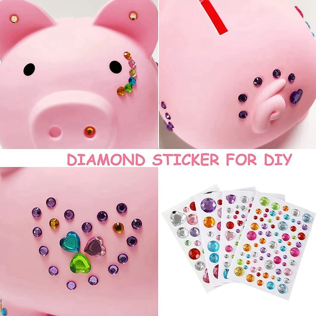 Piggy Bank, Unbreakable Plastic Money Bank, Coin Bank for Girls and Boyh