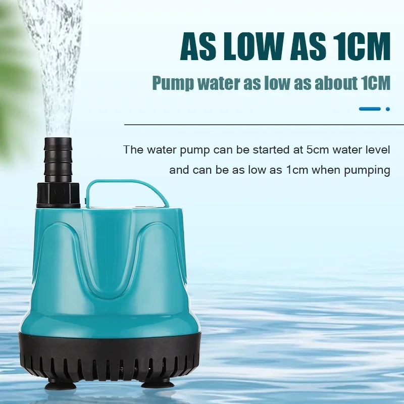 Bottom Suction Water Pump Aquarium 220V-240V Submersible Water Pump for Cycle and Pumping of the Fish Tank water pump aquarium water pump fish tank pump