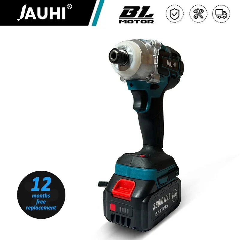 520N.M Trapano Brushless Avvitatore A Percussione Elettrico A Batteria Ricaricabile 1/4 Chiave A Disco Quadrato Utensile Elettrico Per Batteria Makita